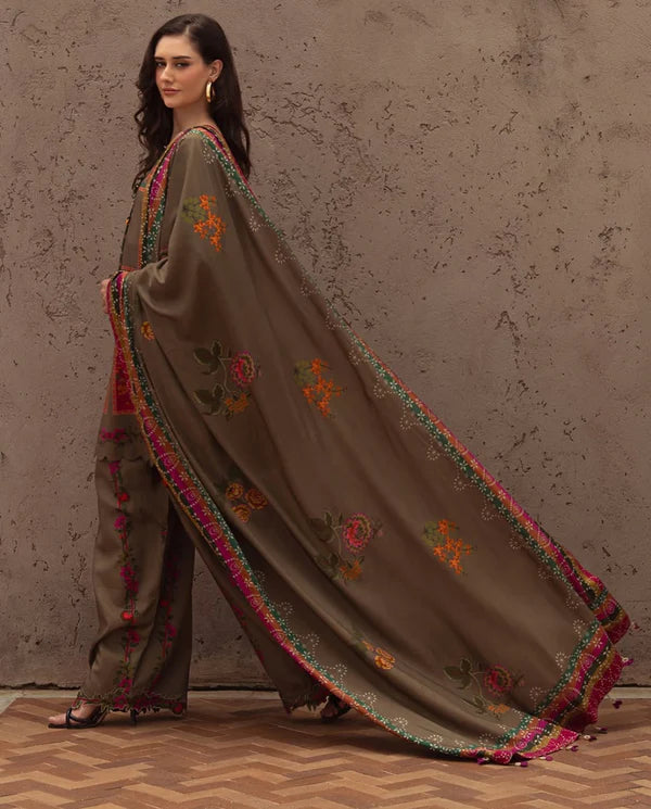 Zunaira Printed 3pc dress